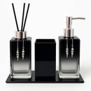 Kit Lavabo Luxo Sabonete Líquido Troover C/ Porta Escovas e Aromatizante Artificio Lar  Kit Lavabo Luxo Sabonete Líquido Troover C/ Porta Escovas e Aromatizante  Casa Farfelle