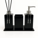 Kit Lavabo Luxo Sabonete Líquido Troover C/ Porta Escovas e Aromatizante Artificio Lar  Kit Lavabo Luxo Sabonete Líquido Troover C/ Porta Escovas e Aromatizante  Casa Farfelle