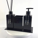 Kit Lavabo Luxo Sabonete Líquido Troover C/ Porta Escovas e Aromatizante Artificio Lar  Kit Lavabo Luxo Sabonete Líquido Troover C/ Porta Escovas e Aromatizante  Casa Farfelle