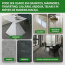 Kit Renovador e Protetor de Mármore Granito e Porcelanato Casa Farfelle  87  Casa Farfelle