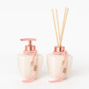 Kit Vidros Lavabo Branco Deluxe C/ Enfeite Difusor E Sabonete Artificio Lar  Kit Vidros Lavabo Branco Deluxe C/ Enfeite Difusor E Sabonete  Casa Farfelle