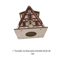 Kit Vila Natalina em MDF | Cenário Decorativo de Natal  Natal  Casa Farfelle