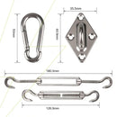 Kit de Instalação para Toldo Impermeável  68  Casa Farfelle