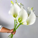 Lírio da Calla Artificial Grande para Decoração 4 Unidades 300 [Flores]  Casa Farfelle
