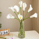 Lírio da Calla Artificial Grande para Decoração  Flores Artificiais  Casa Farfelle