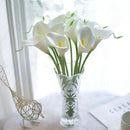 Lírio da Calla Artificial Grande para Decoração  Flores Artificiais  Casa Farfelle