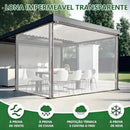 Lona Transparente Impermeável para Varanda e Garagem 77  Casa Farfelle
