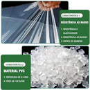 Lona Transparente Impermeável para Varanda e Garagem 77  Casa Farfelle