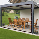 Lona Transparente PVC Reforçada Impermeável para Varanda e Garagem - Casa Farfelle