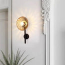 Luminária De Parede De Vidro Arandela Sala/Interna Led Minimalista Casa Farfelle  118 (Iluminação)  Casa Farfelle