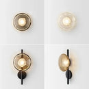 Luminária De Parede De Vidro Arandela Sala/Interna Led Minimalista Casa Farfelle  118 (Iluminação)  Casa Farfelle