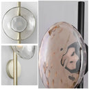 Luminária De Parede De Vidro Arandela Sala/Interna Led Minimalista Casa Farfelle  118 (Iluminação)  Casa Farfelle