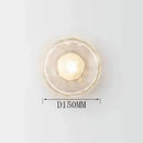 Luminária De Parede De Vidro Arandela Sala/Interna Led Minimalista Casa Farfelle  118 (Iluminação)  Casa Farfelle