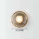 Luminária De Parede De Vidro Arandela Sala/Interna Led Minimalista Casa Farfelle  118 (Iluminação)  Casa Farfelle