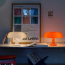 Luminária De Mesa Cogumelo Laranja Loja Toque de Casa  165  Casa Farfelle