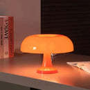 Luminária De Mesa Cogumelo Laranja  Iluminação  Casa Farfelle