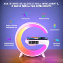 Luminária De Mesa Inteligente Smart G-Speaker Multifuncional Toque de casa  060  Casa Farfelle