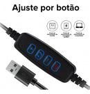 Luminária De Mesa Ondular Led Royal Casa Farfelle  157 (Iluminação)  Casa Farfelle