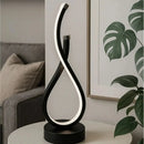 Luminária De Mesa Ondular Led Royal Casa Farfelle  157 (Iluminação)  Casa Farfelle