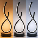 Luminária De Mesa Ondular Led Royal Casa Farfelle  157 (Iluminação)  Casa Farfelle