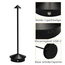 Luminária De Mesa Portátil Dilla  Iluminação  Casa Farfelle