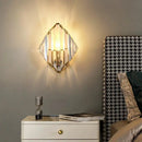 Luminária De Parede Moderna Com Cristais Casa Farfelle  111 (Iluminação)  Casa Farfelle