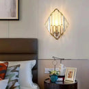 Luminária De Parede Moderna Com Cristais Casa Farfelle  111 (Iluminação)  Casa Farfelle