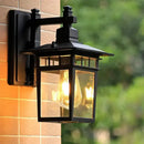 Luminária Europeia Retro de Parede - Ilumine Exteriores 42 (Iluminação)  Casa Farfelle
