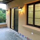 Luminária Europeia Retro de Parede - Ilumine Exteriores 42 (Iluminação)  Casa Farfelle