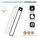 Luminária LED Fina – Sensor de Movimento  205 (Iluminação)  Casa Farfelle