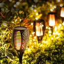 Luminária LED Solar Estilo Tocha para Jardim - SwanLight Casa Farfelle  24 (Iluminação)  Casa Farfelle