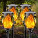 Luminária LED Solar Estilo Tocha para Jardim - SwanLight Casa Farfelle  24 (Iluminação)  Casa Farfelle