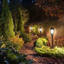 Luminária LED Solar Estilo Tocha para Jardim - SwanLight Casa Farfelle  24 (Iluminação)  Casa Farfelle