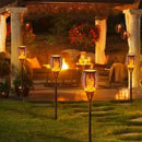 Luminária LED Solar Estilo Tocha para Jardim - SwanLight Casa Farfelle  24 (Iluminação)  Casa Farfelle