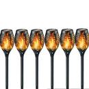 Luminária LED Solar Estilo Tocha para Jardim - SwanLight Casa Farfelle  24 (Iluminação)  Casa Farfelle