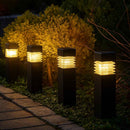 Luminária LED Solar Retangular para Caminhos - Ilumine Exteriores Casa Farfelle  20 (Iluminação)  Casa Farfelle