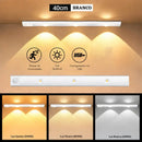 Luminária LED Ultra Fina com Sensor de Movimento  211 (Iluminação)  Casa Farfelle