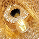 Luminária Pendente Bambu Rattan Honolulu  Iluminação  Casa Farfelle