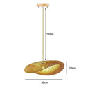 Luminária Pendente Bambu Rattan Honolulu Zelar - Casa & Jardim  Luminária de Teto  Casa Farfelle