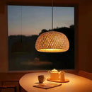 Luminária Pendente Bambu Rattan Loom — Toque de sofisticação natural  Iluminação  Casa Farfelle