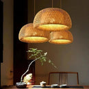 Luminária Pendente Bambu Rattan Loom — Toque de sofisticação natural  Iluminação  Casa Farfelle