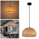 Luminária Pendente Bambu Rattan Loom — Toque de sofisticação natural Zelar - Casa & Jardim  Luminária de Teto  Casa Farfelle