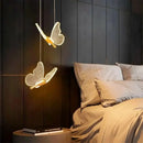 Luminária Pendente Borboleta Crystal Light  Iluminação  Casa Farfelle