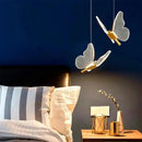 Luminária Pendente Borboleta Crystal Light  Iluminação  Casa Farfelle