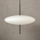 Luminária Pendente Disco Oval Minimalista Zelar - Casa & Jardim  Luminária de Teto  Casa Farfelle