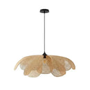 Luminária Pendente Minimalista Rattan Casa Farfelle  256 (Iluminação)  Casa Farfelle