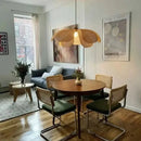 Luminária Pendente Minimalista Rattan Casa Farfelle  256 (Iluminação)  Casa Farfelle