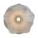 Luminária Pendente Moderna Flor em Tecido Suavidade para Sua Sala de Estar Zelar - Casa & Jardim  Luminária de Teto  Casa Farfelle