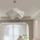 Luminária Pendente Moderna Flor em Tecido Suavidade para Sua Sala de Estar Zelar - Casa & Jardim  Luminária de Teto  Casa Farfelle