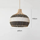 Luminária Pendente Rattan  Iluminação  Casa Farfelle